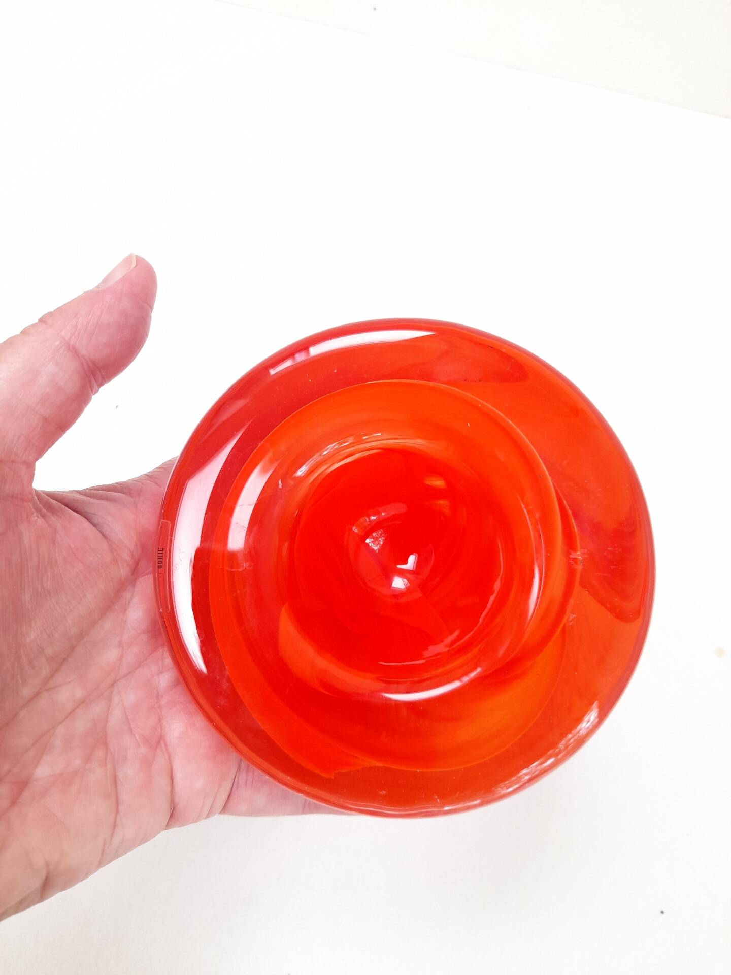Atoll candle holder by Anna Ehrner for Kosta Boda