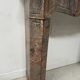 Louis XV style fireplace, "Pompadour" model, grey-pink marble, 20th century