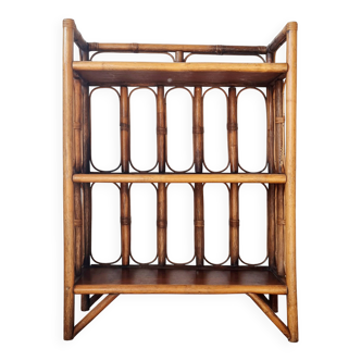 Antique bamboo shelf - bookcase