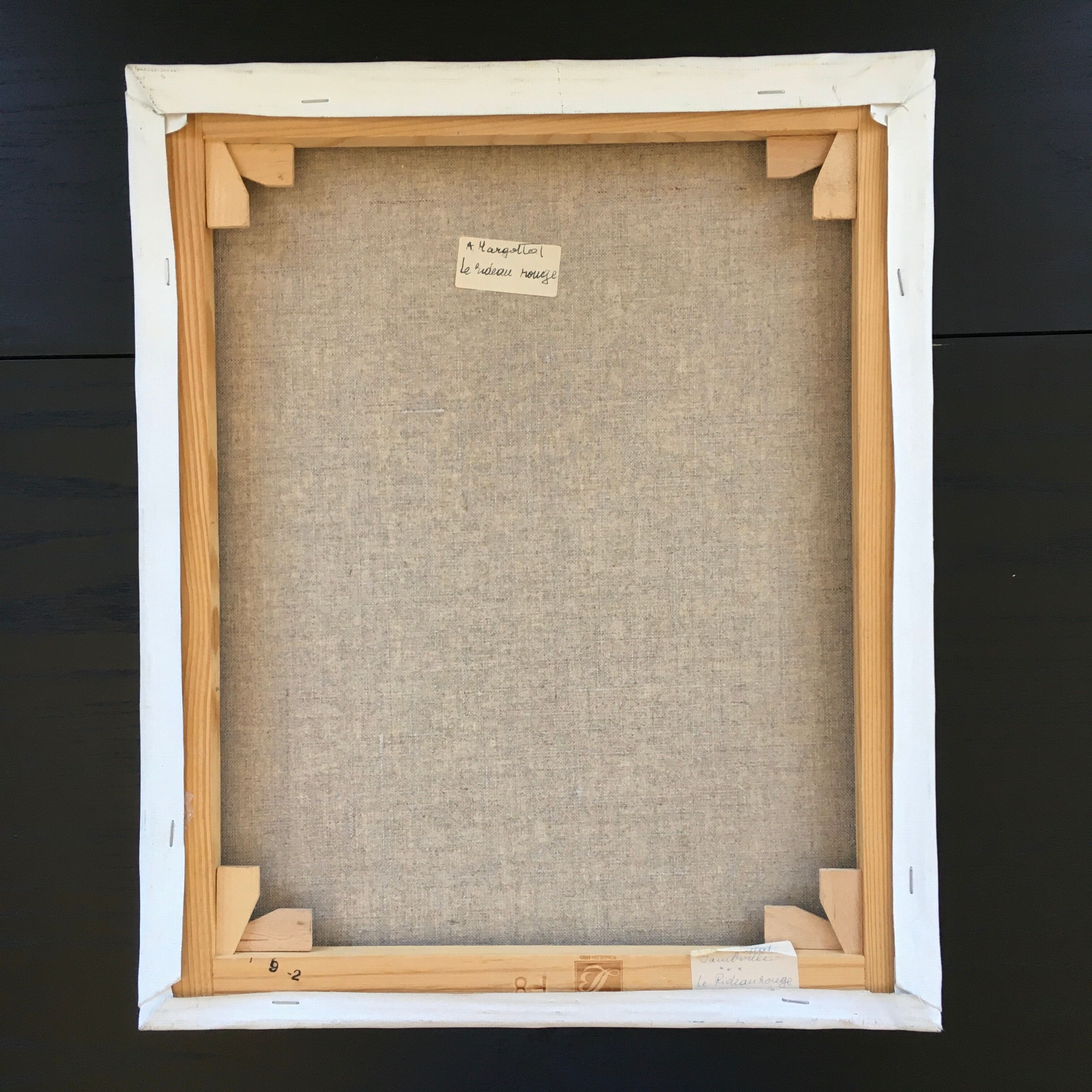 Painting The Red Curtain