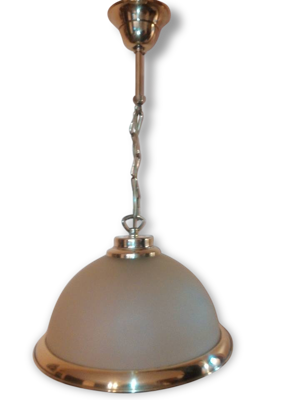 Paire de lustre en laiton
