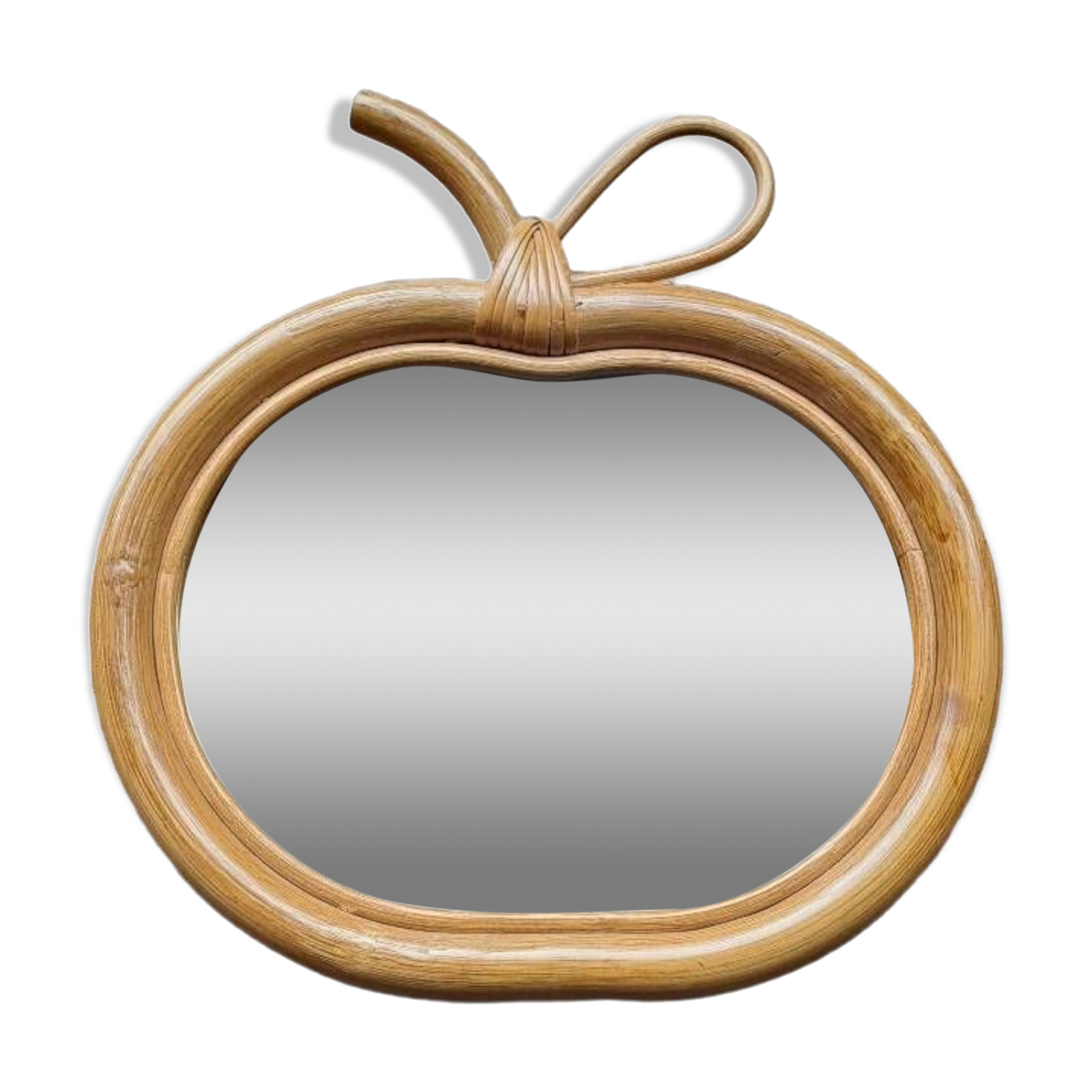 Vintage apple mirror