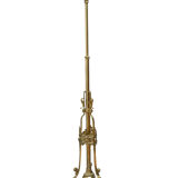 Victorian Brass Floor Standard Lamp par R. W. Winfield, Birmingham
