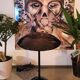 Vintage mushroom lamp 1980