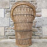 Fauteuil Emmanuelle en osier