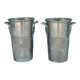 French wine cooler ice bucket set Jules Muller Berghiem argit
