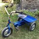 Vintage metal explorer tricycle