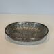 Bowl / pocket tray made of silver-plated wire