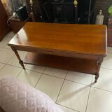 Table basse merisier