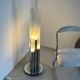 Vintage 1960s Nason, Mazzega, Murano Glass and Metal floor lamp