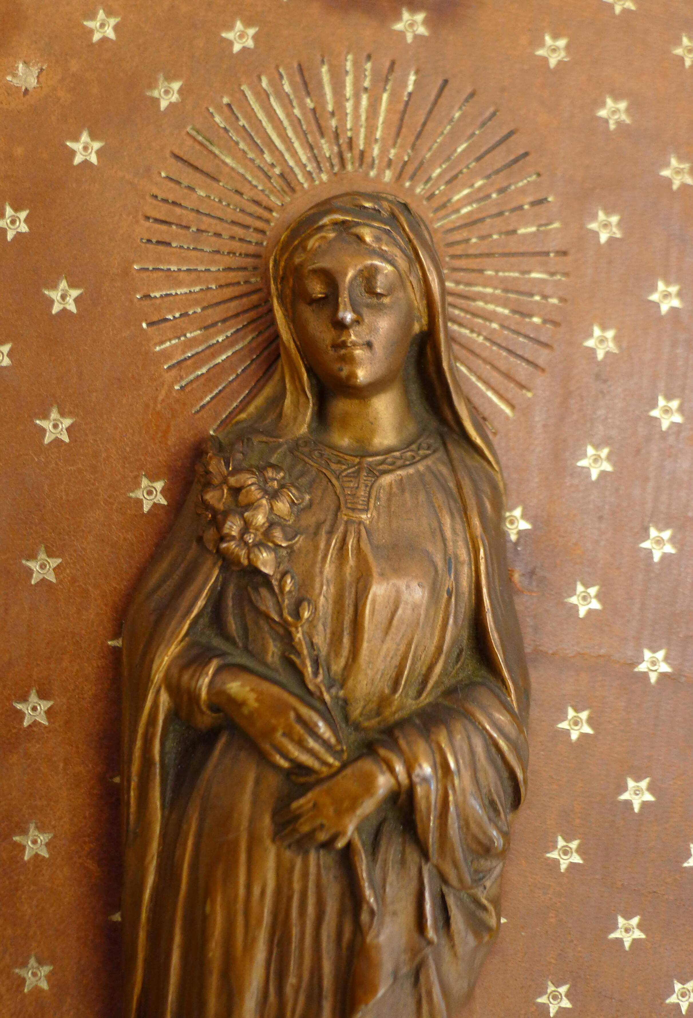 Icône décoration murale Sainte Vierge