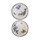 Lot de 2 assiettes E.Bourgeois