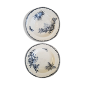 Set of 2 plates E.Bourgeois