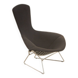 Black "Bird" armchair by Harry Bertoia for Knoll 80's
