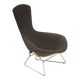 Fauteuil "Bird" noir par Harry Bertoia pour Knoll 80's