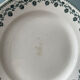 Set of 9 flat plates georgette Moulin des Loups & Hamage collection