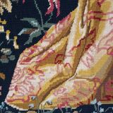 "The Harvest" handmade tapestry from the 20th century