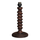 Turned wood lamp base, wooden lamp, table lamp, bedside lamp, lamp