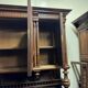 Renaissance-style two-body walnut buffet