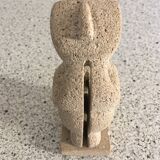 Sculpture the thinker cycladic art