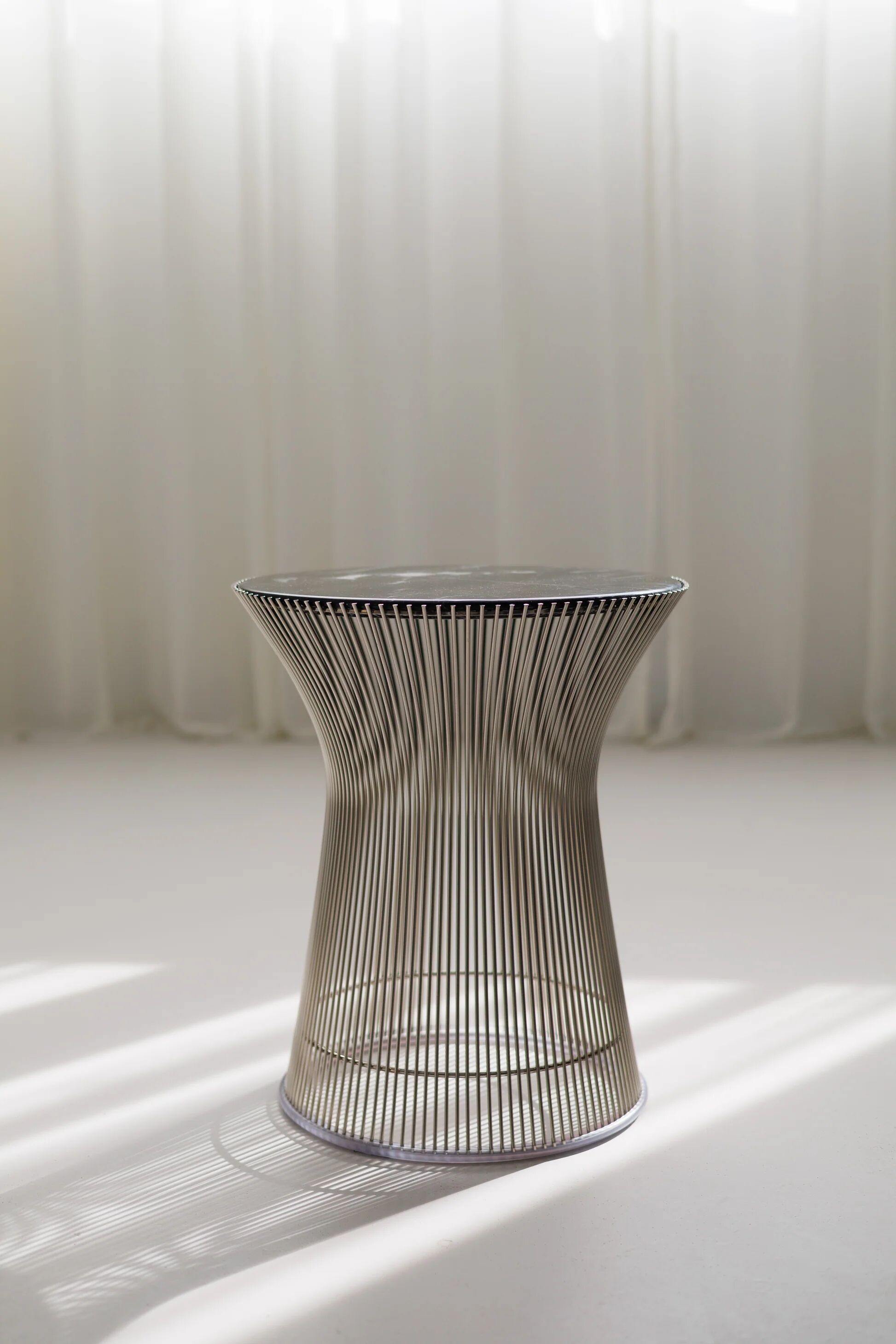 Platner side table designed by Warren Platner for Knoll