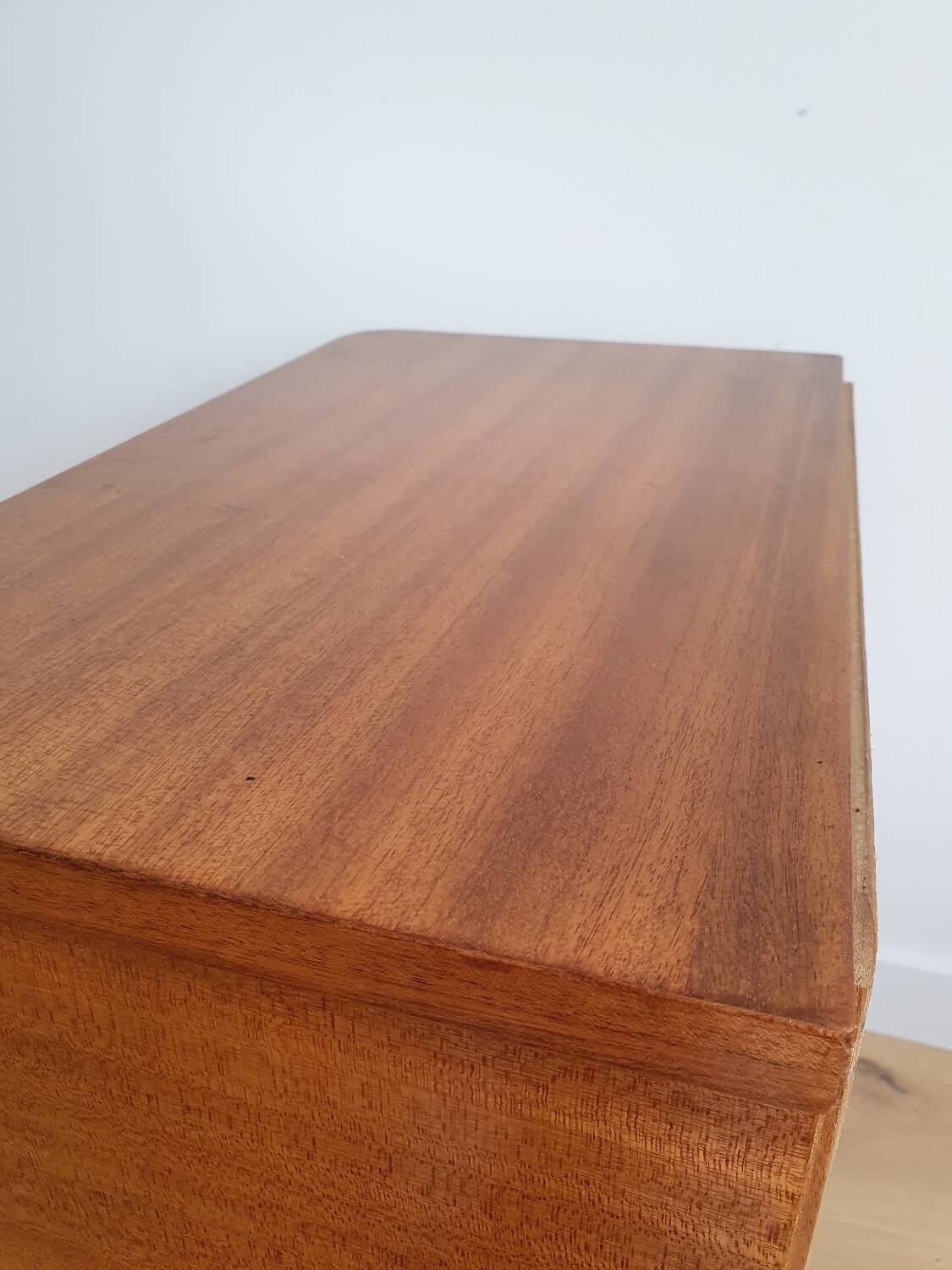 Vintage teak bedside table