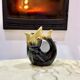 Vintage ceramic fish vase pitcher