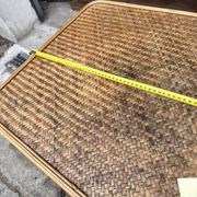 Wicker coffee table