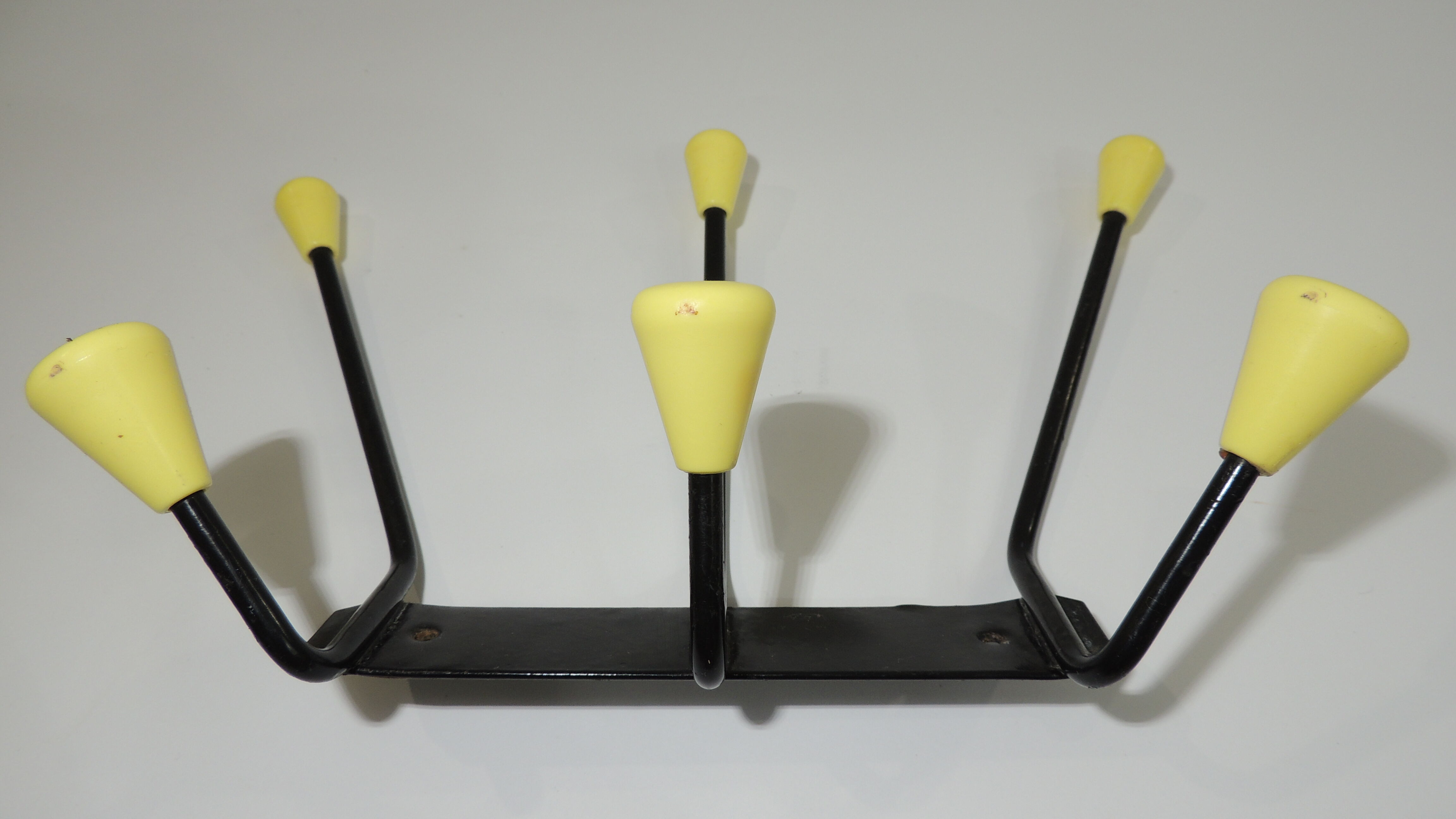 Vintage coat rack three arms