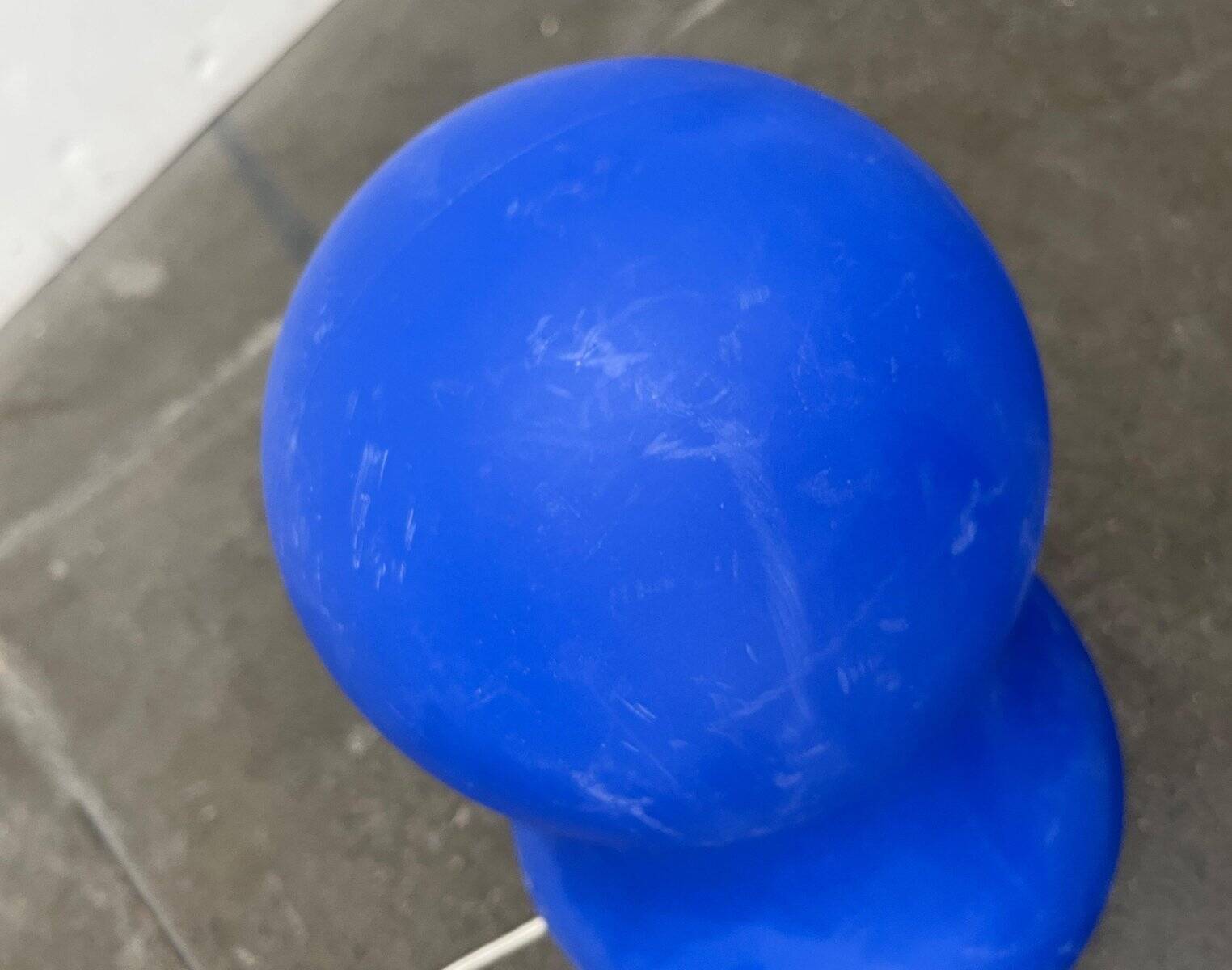 Postmodern balancing floor lamp model Penguin by Dominic Symons for Flötotto.