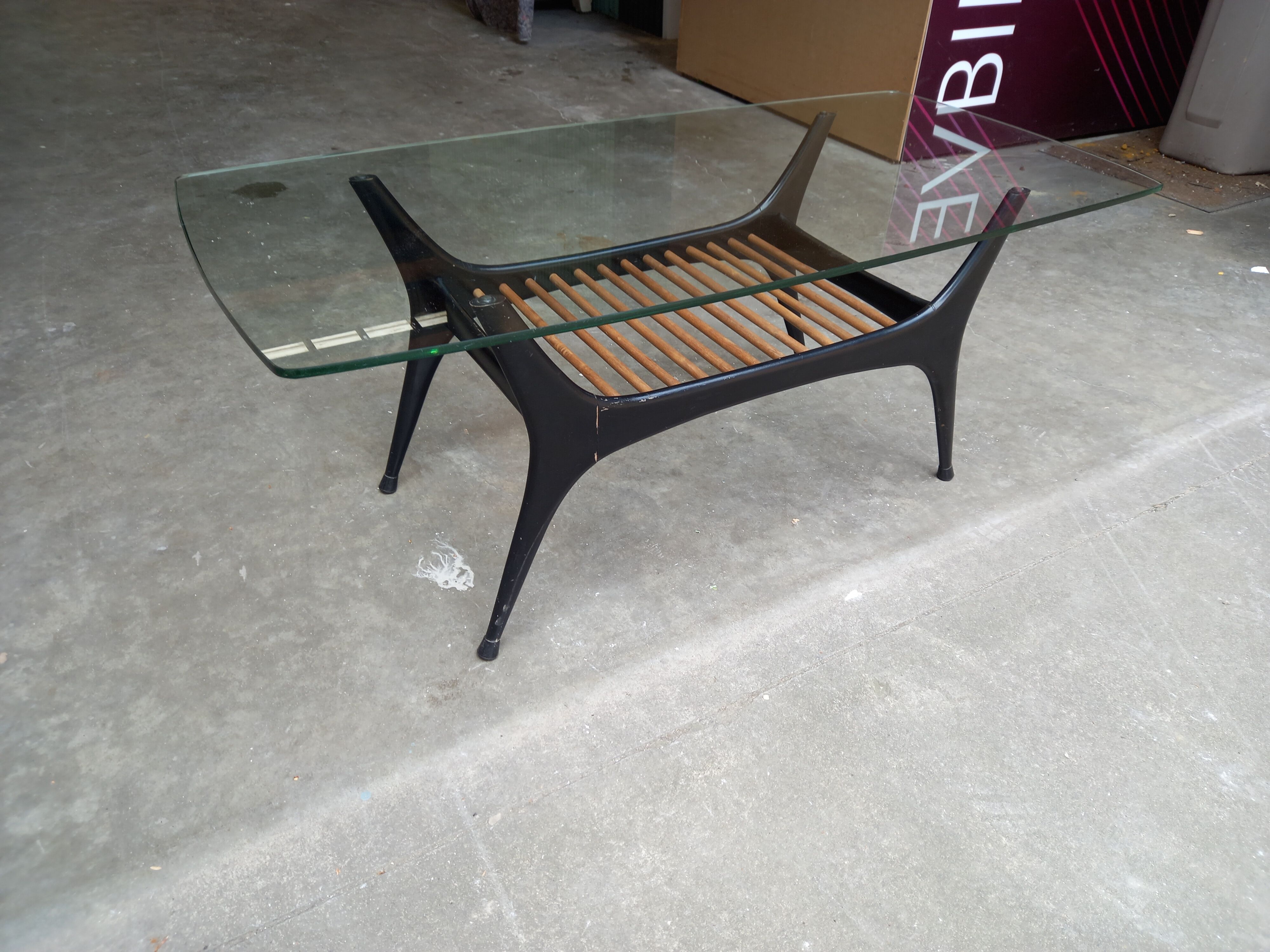 Alfred Hendrickx coffee table for Belform model 208 from 1955