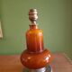 Blown glass lamp base