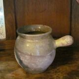 Toupin - glazed earthpot - Popular art - South of France