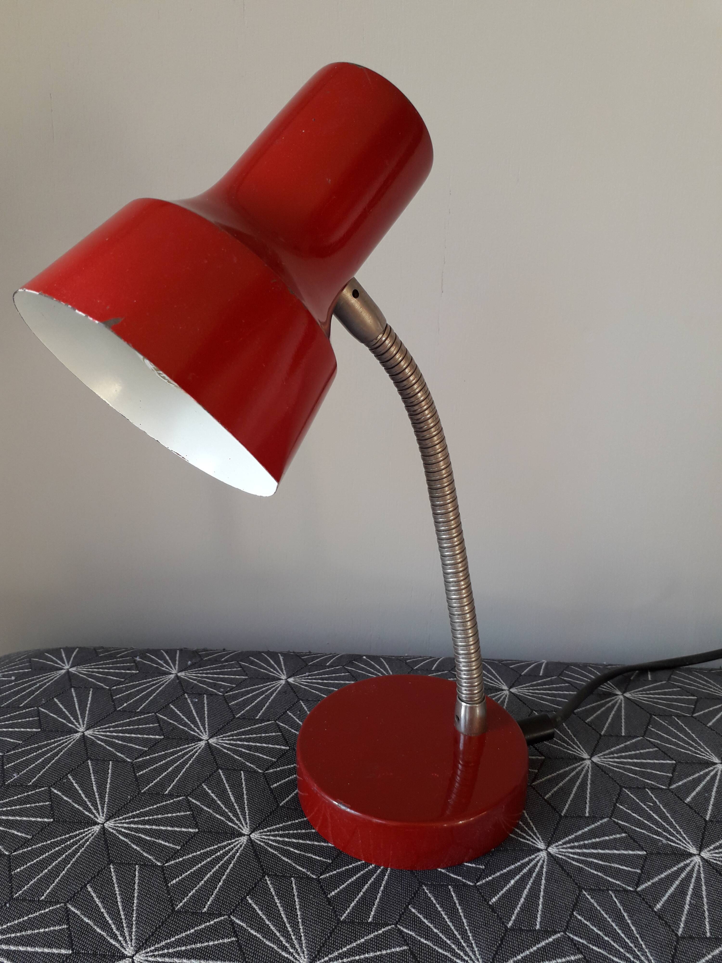 Vintage articulated desk lamp