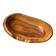 Handcrafted solid olive wood bowl 20 cm – Organic freeform shape