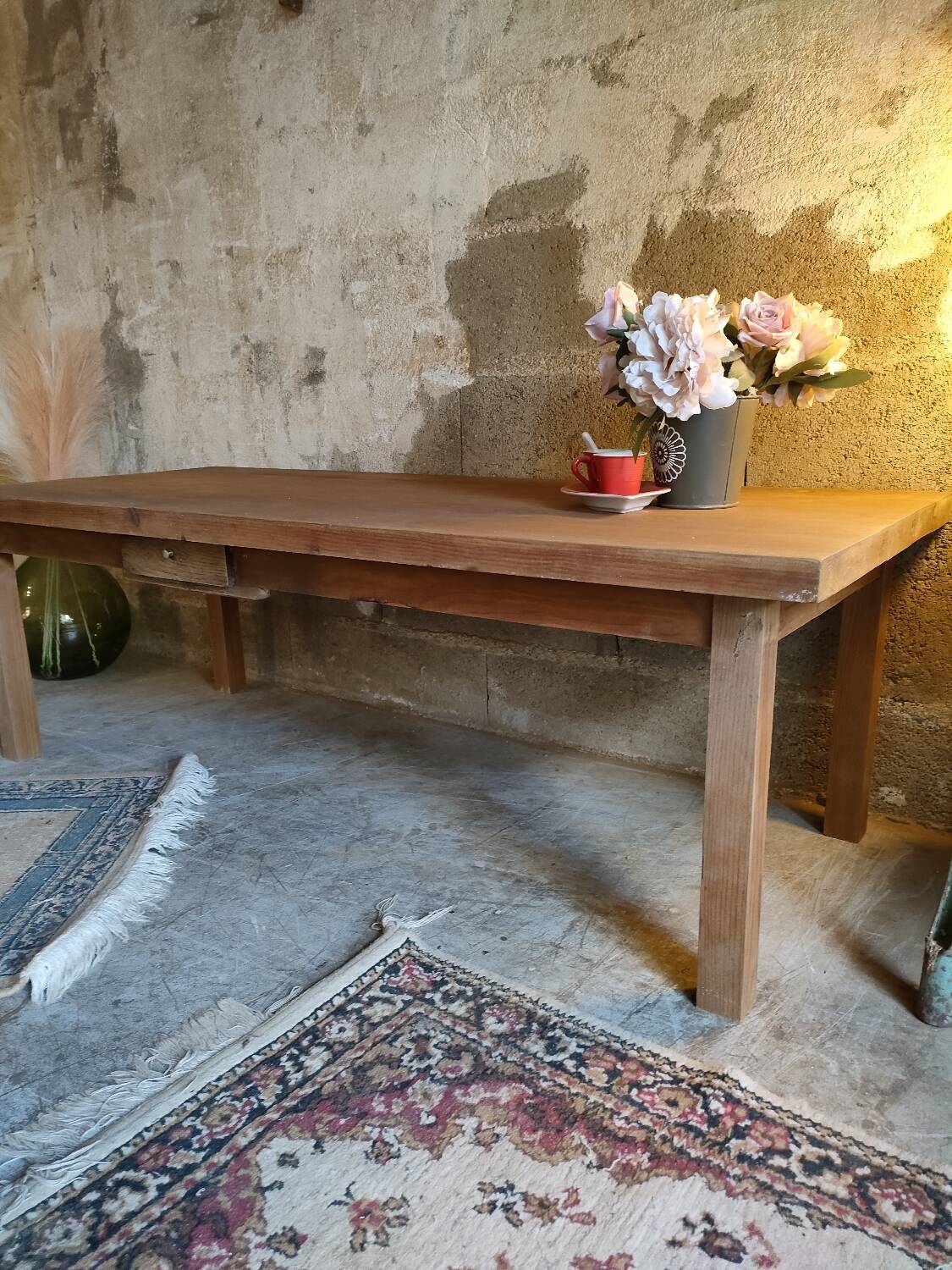 Large farmhouse coffee table