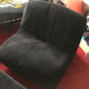 Vintage armchair airborne 70s and ottoman