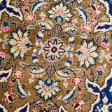 Persian carpet Ghoom wool and silk 138x214 cm