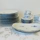 28-piece table service by Bernardaud in porcelain - Brindille model.