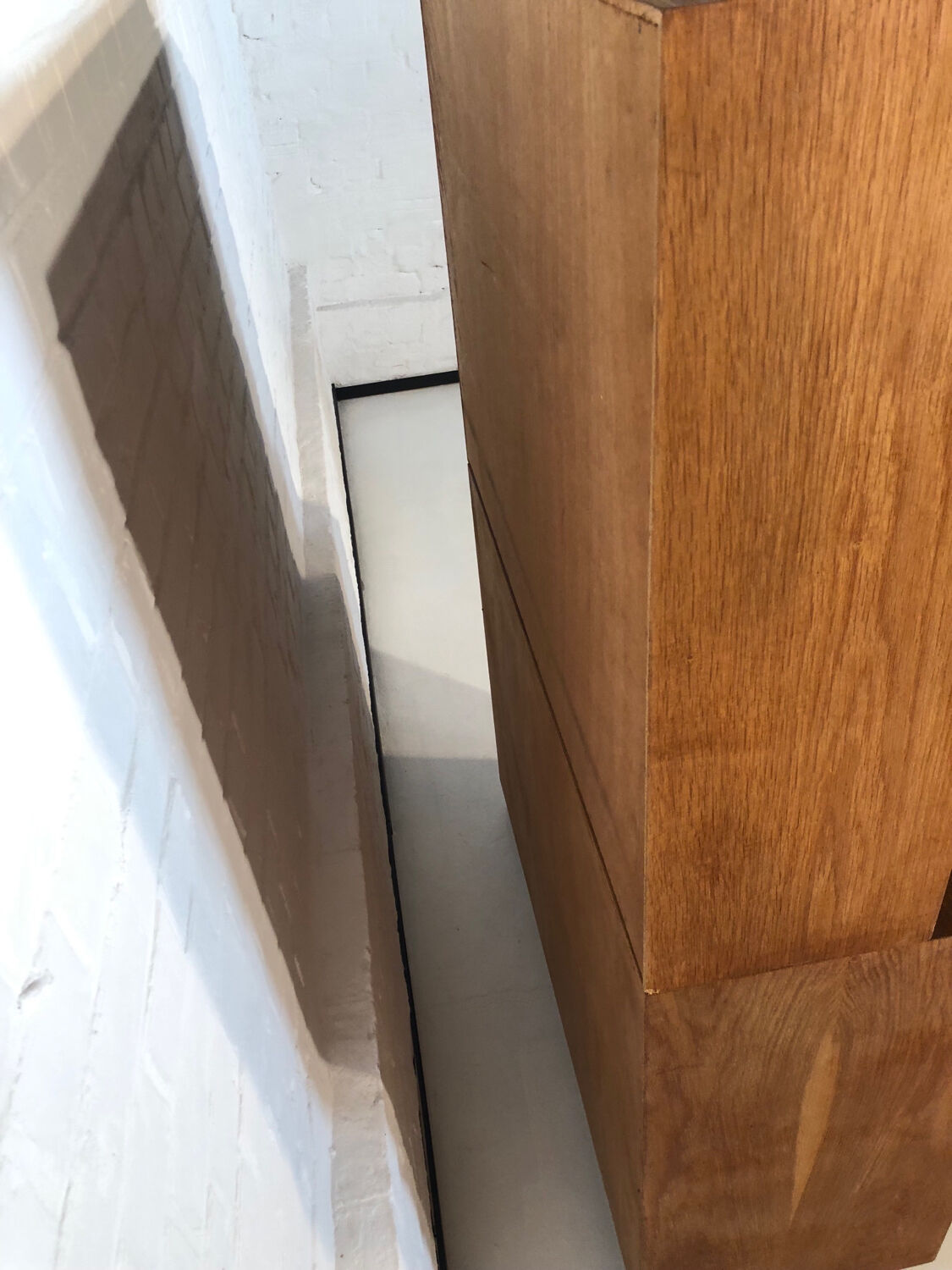 Oak storage cabinet circa 1950