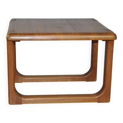 Table basse en teck Niels Bach