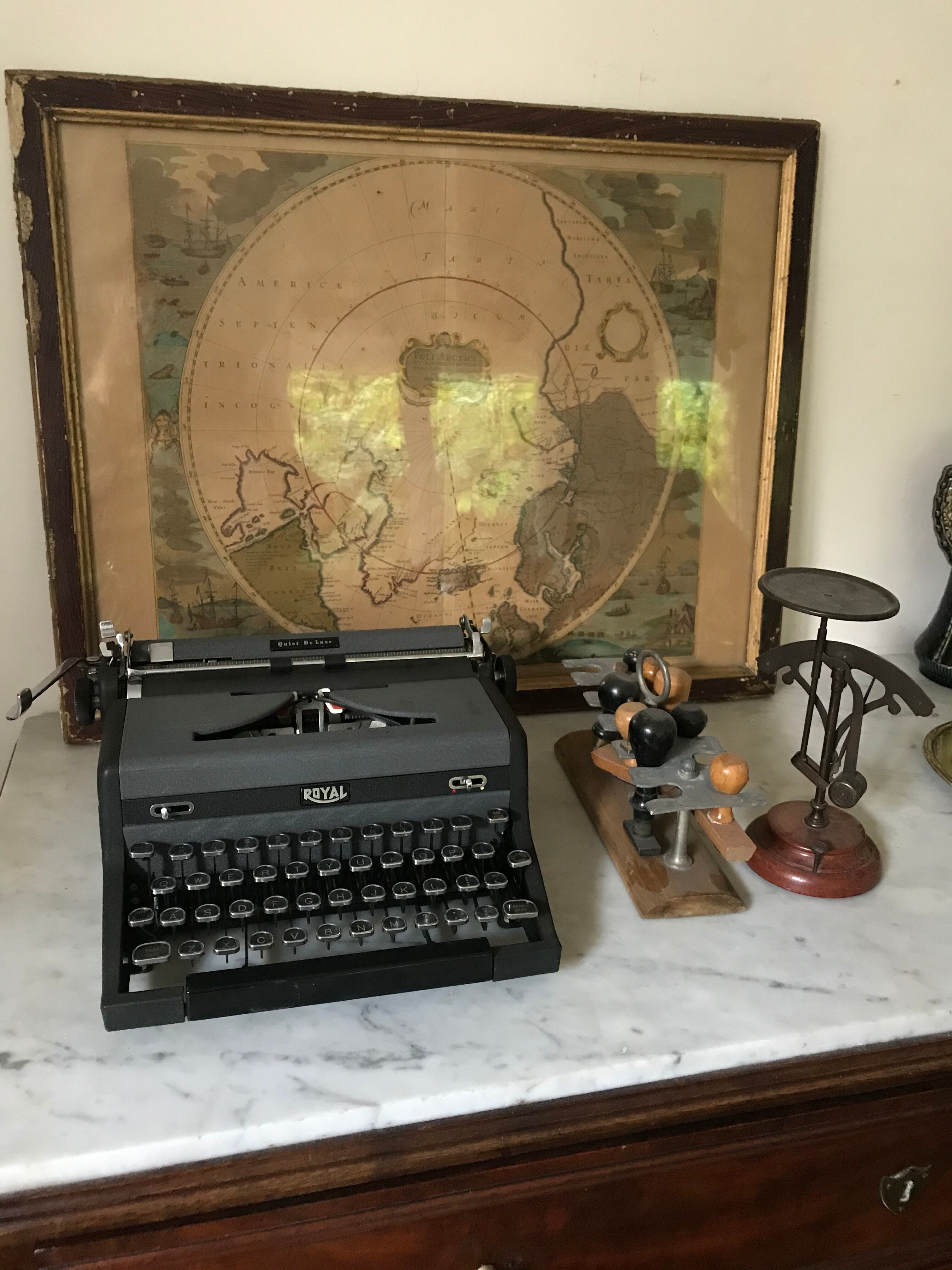 Royal typewriter, circa 1940