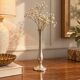 Vintage Damart silver-plated soliflore – 1970s design candle holder vase