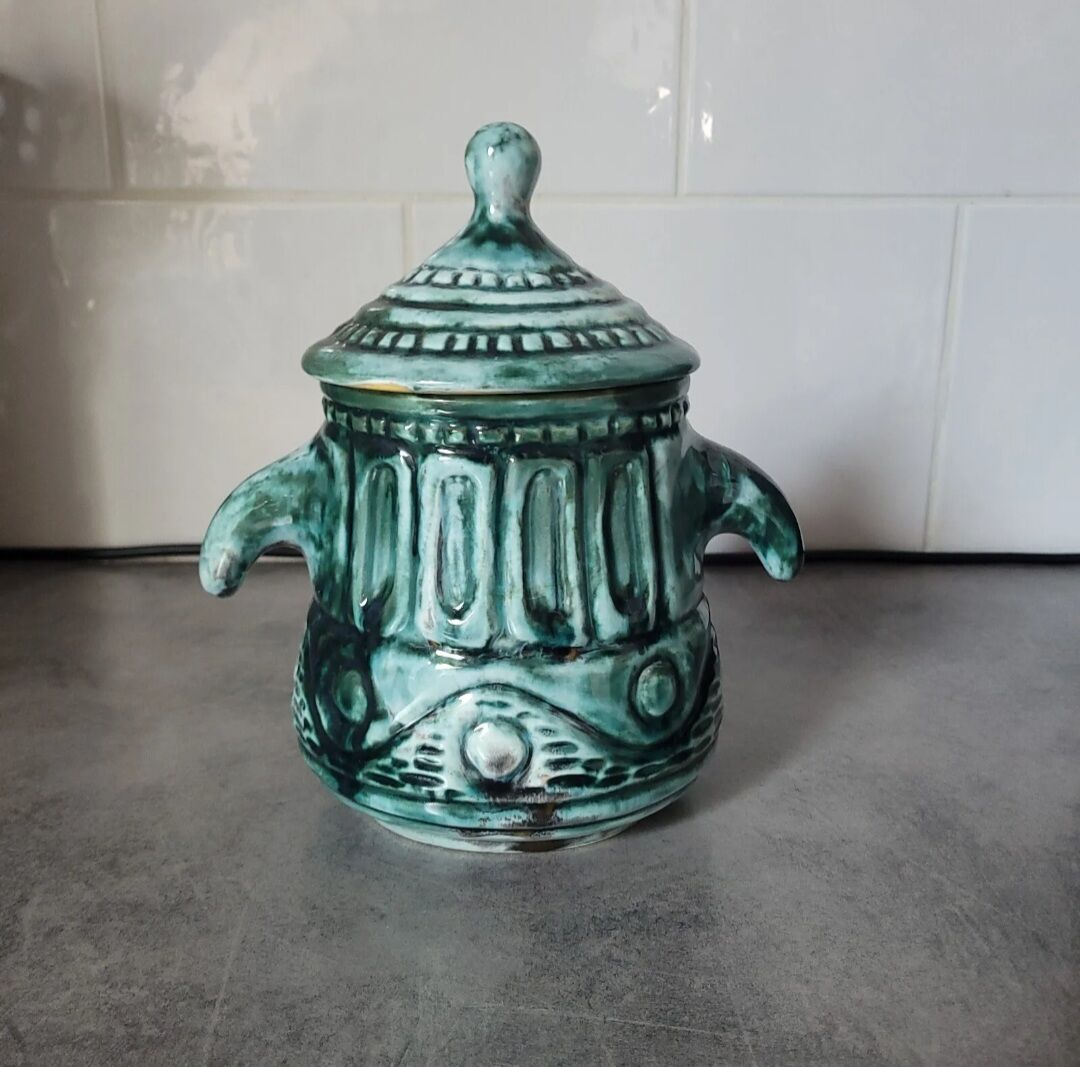 Zoomorphic Ceramic Vase Atelier Dieulefit Vintage