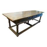 19th century walnut table