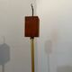 Scandinavian suspension design in teak and vintage perspex from the 1970s.