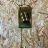 60s 70s Kinkeldey Wall Light Glass Wall Lamp Space Age Design 60s 70s