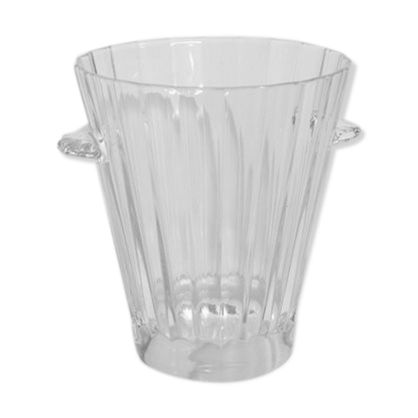Seau à champagne en cristal
