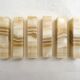 Set of 6 Onyx knife rests