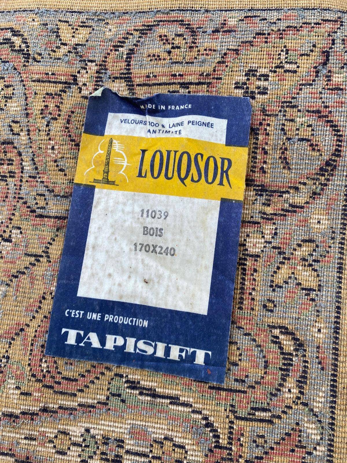 Handmade Persian wool rug Louqsor Tapisif France 170x240